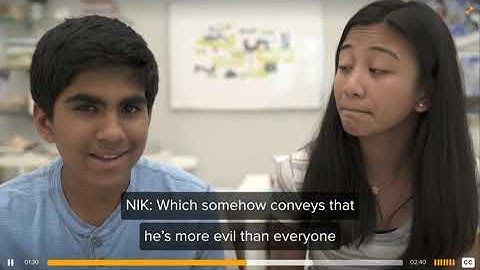 StudySync Character Video 12/7