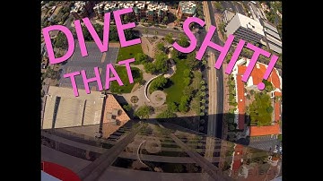 Drone fun in the (office) park! | FPV
