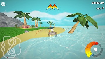 SuperTuxKart 1.0 - Volcan Island 1:54.746