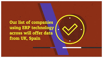 Siemens ERP Technology Users Email Database Providers