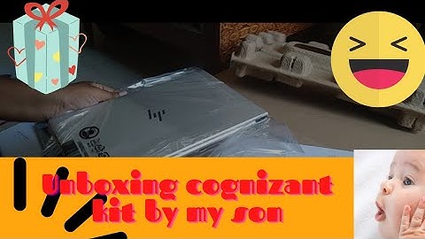 WFH | kit of cognizant |fresher||welcome kit for cognizant| employees|unboxing|
