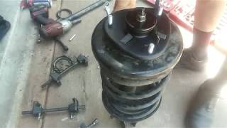 Honda Odyssey Strut Mount and Sway Bar Link Replacement