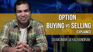 Option Buying vs Selling Explained | English | Sivakumar Jayachandran | Scalper Pros