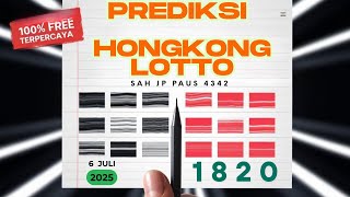 PREDIKSI HONGKONG LOTTO HARI INI SABTU 6 JULI 2025 | RUMUS KEPALA EKOR HONGKONG HARI INI