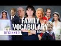 Family Vocabulary with Royals|Англійська мова: слова на тему "Сім'я"|Выучить самостоятельно