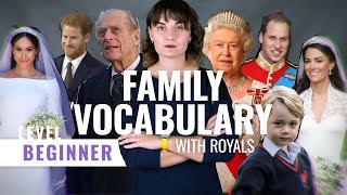 Family Vocabulary with Royals|Англійська мова: слова на тему Family Vocabulary with Royals|Англійська мова: слова на тему