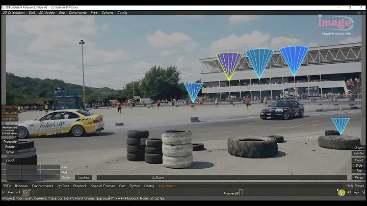 Matchmove Showreel 2021 | Camera Object Tracking | car race