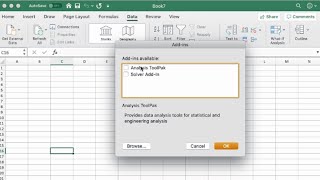 Celebrity How to install the Data Analysis Toolpak in Microsoft Excel (Mac version)| Dr Choden Profile