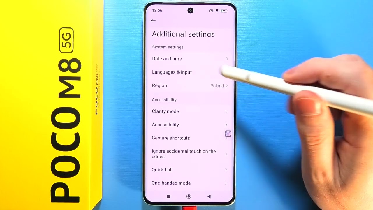 POCO M8 5G: How to Enable/Disable Keyboard Suggestions Strip