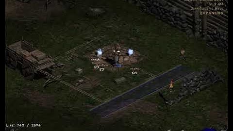 Diablo 2: Lord of destruction. Bug.