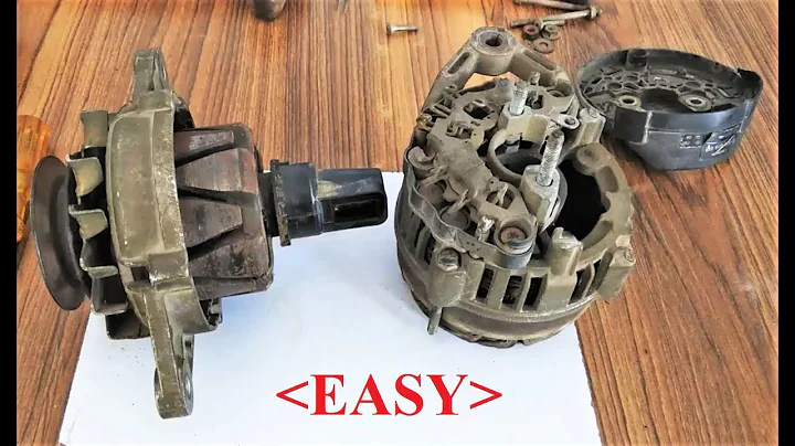 BOSCH Alternator Repairing with simple tools || Full Working , Explaination & Testing