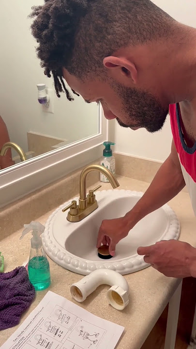 Bathroom Faucet Update