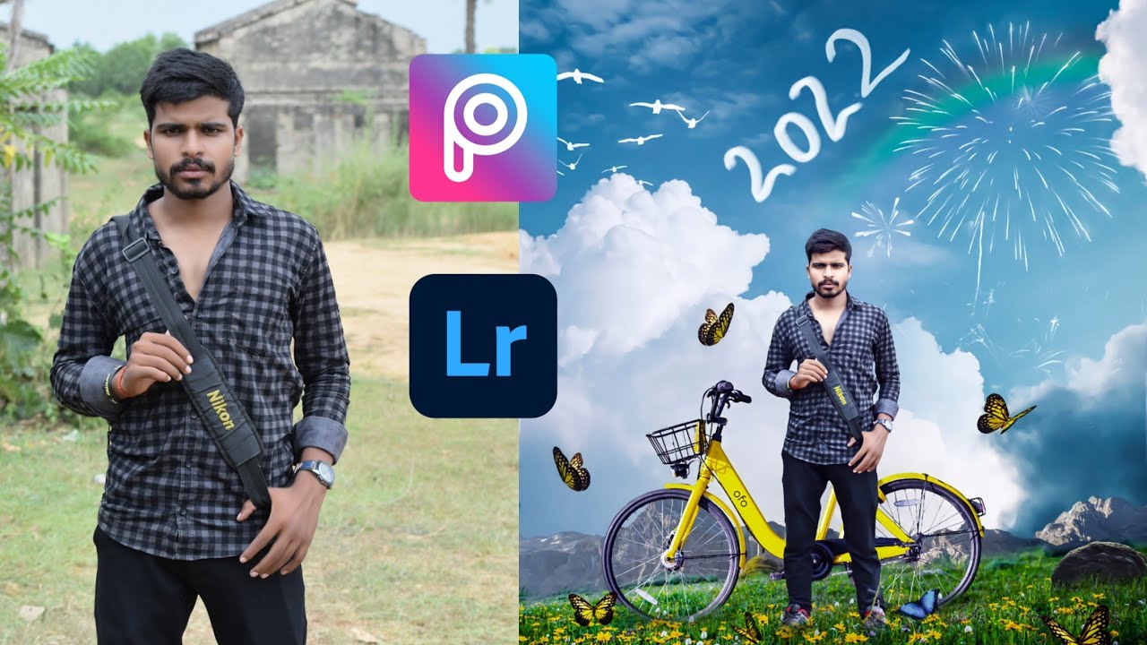 New Years Photo Editing || PicsArt photo Tutorial || LKR Edits