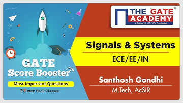 Most Important Questions-Signals and systems (EC/EE/IN) | GATE 2019