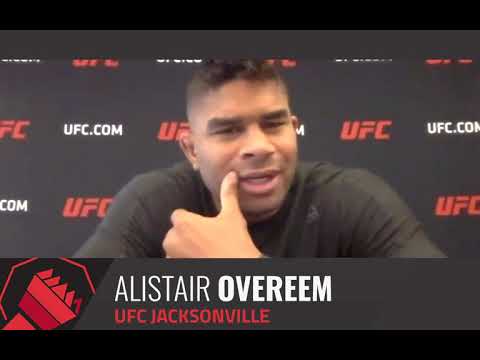 UFC Jacksonville: Alistair Overeem virtual media day interview