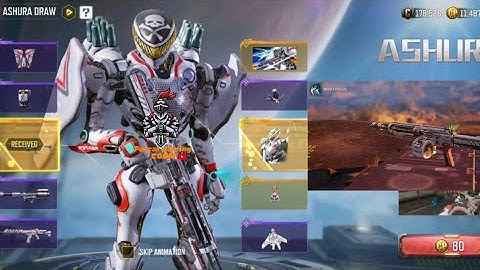 How To Get Legendary M4LMG Salamander In First Spin | Reaper Ashura Draw