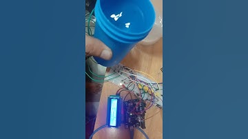Arduino Water Level Monitor with LCD screen Testing.