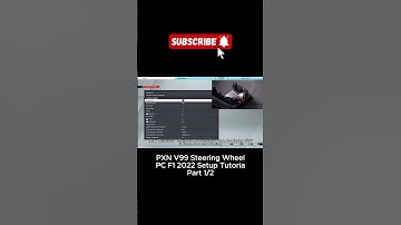 Part 1/2 PXN V99 Gaming Steering Wheel & PC F1 2022 Setup Tutorial. #pxn