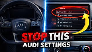 Hidden Audi Settings That Improve Fuel, Power & Driving Comfort (Unlock Them Now)
