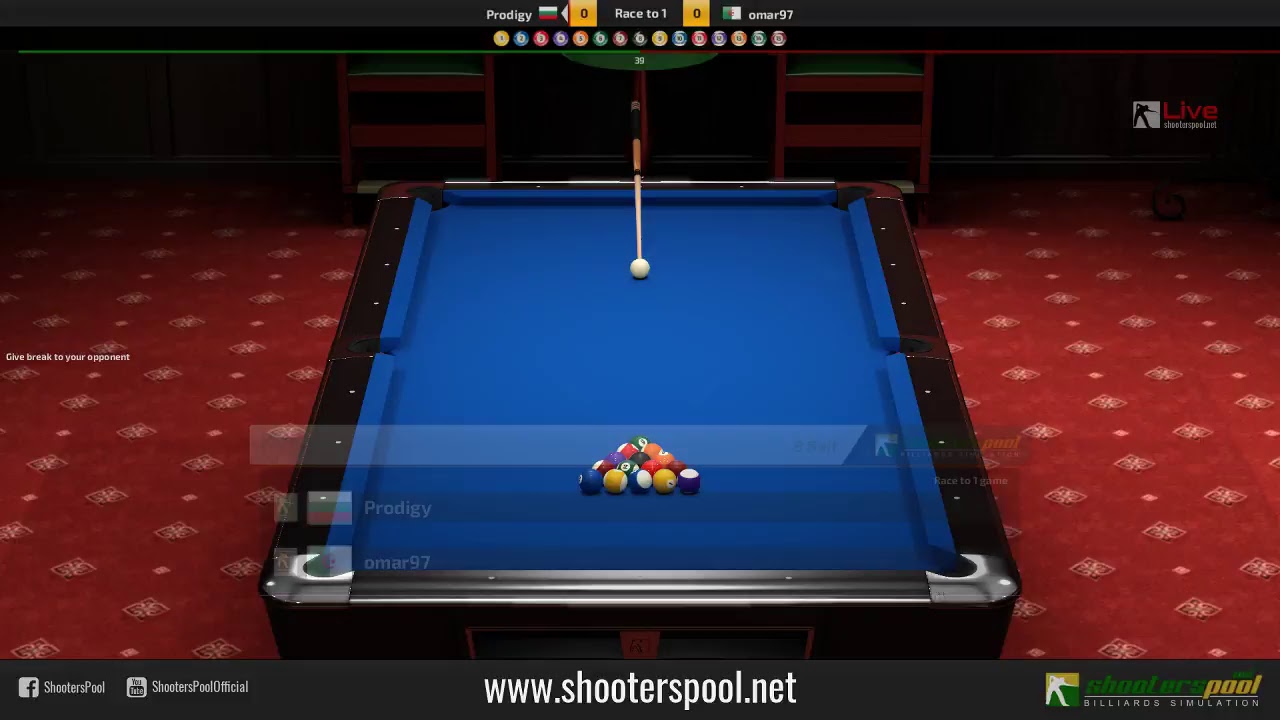 PLAYING ONLINE 9 BALL BILLIARD 