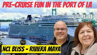 Pre-Cruise Fun & Food in LA!  San Pedro - Crowne Plaza Room Tour & Aquarium!