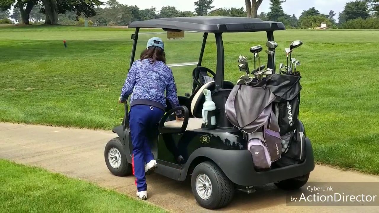 Golfing at Bayonet/Black Horse Golf Course, Seaside, CA