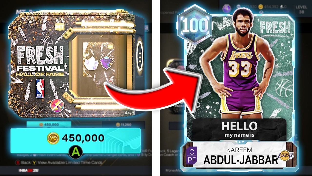 Невероятное открытие новой коробки Зала славы! Стоит ли её открывать в режиме MyTeam в NBA 2K26?