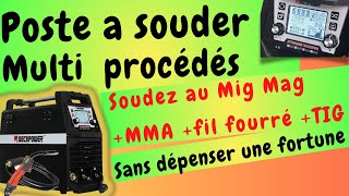 Poste à souder multi procédés DECAPOWER  XTRAMIG 200 SYN  .