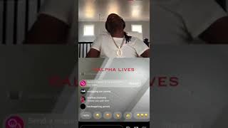 King Von join Oblock woney live Lilmoe in comments _Von be hiding_‼️😲😧