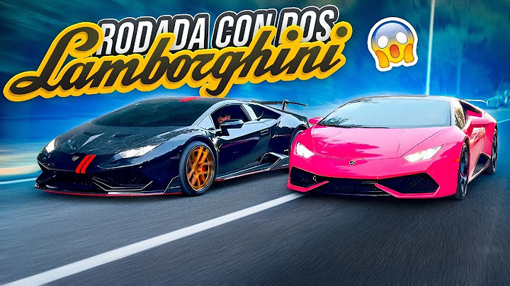 WE ROLL OUR LAMBOS FOR THE FIRST TIME TOGETHER, MY GIRLFRIEND AND I😱 | ManuelRivera11