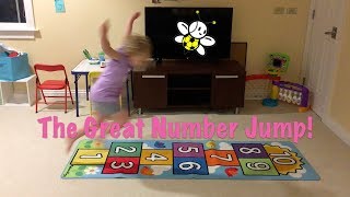 Home Activities, The Great Number Jump - Bee In The Game screenshot 2