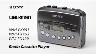 Sony Walkman WM-FX453 Cassette Tape Player Auto Reverse Mega Bass