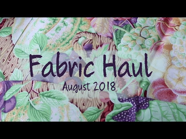 Lancaster Pennsylvania Fabric Haul : 2018