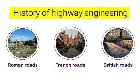 History of highway engineering || Introduction to Highway Engineering 🔥🔥🔥🔥