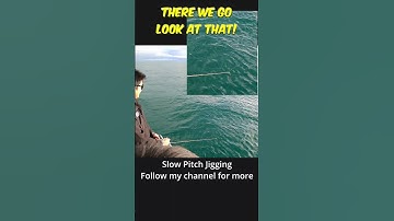 Watch the Slack Line - Slow Pitch Jigging Technique #shorts #slowpitchjigging #slowjigging