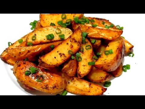 Вкусно - #КАРТОФЕЛЬ по деревенски #Рецепт.  Картошка, запеченная в духовке