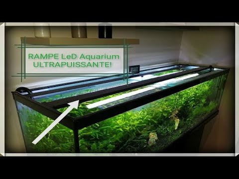 FABRIQUER une Rampe LeD ULTRA PUISSANTE pour AQUARIUM ! 