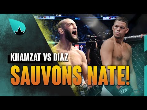 Khamzat Chimaev vs. Nate Diaz : l'UFC veut buter Nate ?!