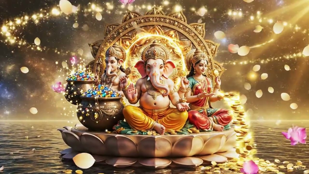 लक्ष्मी गणेश कुबेर महा मंत्र  धन संपत्ति और सुख शांति के लिए Powerful Mantra