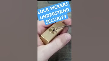 SHOCKING! Most LOCKS can be opened in SECONDS! #lockpicking #locksport