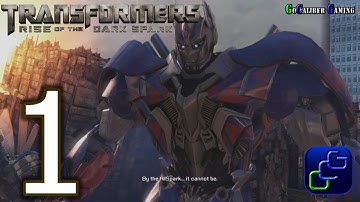 TRANSFORMERS: Rise Of The Dark Spark Walkthrough - Gameplay Part 1 - Chapter 1: The Dark Spark