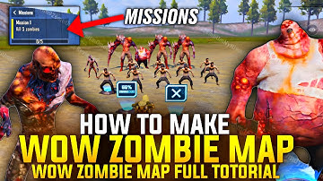 How To Make Wow Zombies Map | Wow Zombies Map Totorial | Zombies Map Wow Kese Banaye | Wow Map Video