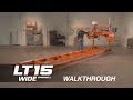 LT15WIDE Portable Sawmill Walkthrough | Wood-Mizer