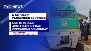 (Update) NRC to Resume Abuja-Kaduna Rail Operations Monday 5th