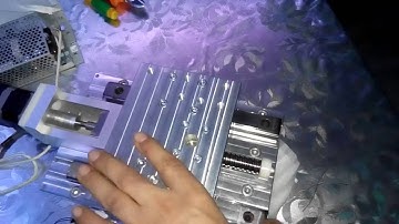 DIY CNC machine by Saci : Z axis test