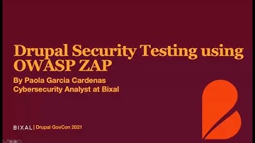 Drupal Security Testing using OWASP ZAP