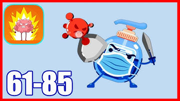 Brain Up - Tricky Puzzles - All Levels 61-85 Gameplay Walkthrough (iOS - Android)