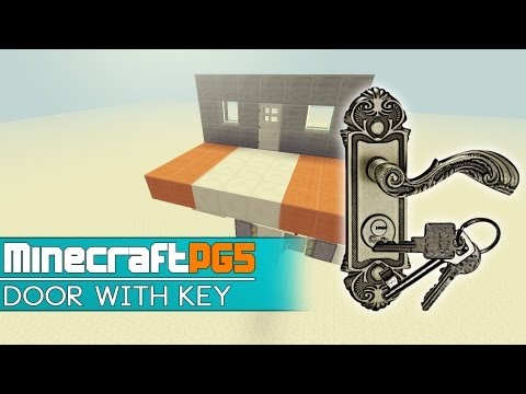 Door Lock Door With Working Key Item Reader Minecraft Map