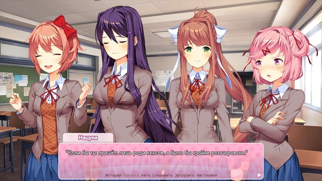 Doki Doki Literature Club! Just Monika DDLC - (Пересказ #14) - YouTube