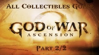 God of War: Ascension - All Collectibles Location (2/2) [Eyes, Feathers, Artifacts, etc]
